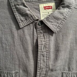 Levi's Charcoal Button-Up Shirt